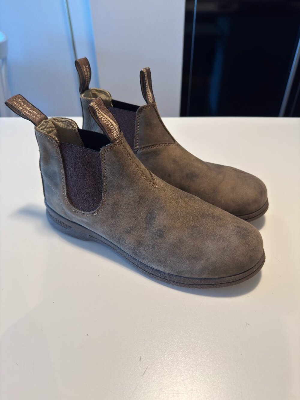 Blundstone 1496 Active Chelsea Boot Rustic Brown M9.5 UK8.5 W11.5